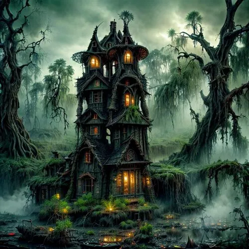 witch house,witch's house,the haunted house,haunted house,house in the forest,haunted castle,ghost castle,creepy house,tree house,dreamhouse,treehouse,lonely house,blackmoor,ancient house,ravenloft,forest house,treehouses,fairy tale castle,elfland,cassadaga