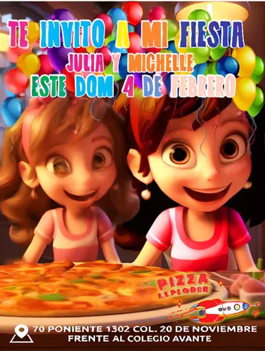 fiesta,kids party,children's birthday,birthday invitation,chile and frijoles festival,comparsa,díszgalagonya,birthday invitation template,pizzas,pastel de choclo,birthday party,pedazo de pizza,fete,frijoles charros,save the date,sopaipilla,feria colors,issoria,torta,invitation