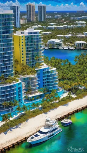 Intracoastal View of AquaVue Las Olas, Luxury Waterfront Condos in Fort Lauderdale, Florida 33301,fisher island,fort lauderdale,sandpiper bay,coconut grove,south beach,waterfront,south florida,miami,i