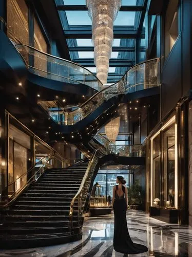 silversea,concierge,atriums,luxury hotel,foyer,luxury home interior,luxe,opulence,swankier,staircase,hotel lobby,art deco,seabourn,azamara,escalators,penthouses,luxury property,lobby,atrium,upscale,Illustration,Black and White,Black and White 27