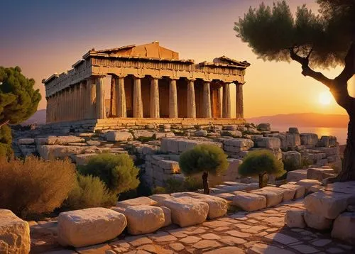 erechtheion,greek temple,hellas,parthenon,the parthenon,hellenic,acropolis,athens,grecia,temple of poseidon,greece,athenian,athen,grecian,grece,caesonia,erechtheus,atenas,panathenian,herakleion,Conceptual Art,Sci-Fi,Sci-Fi 22