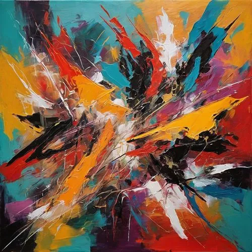 abstract painting,hummingbirds,riopelle,abstract artwork,bird painting,icarus,colorful birds,birds in flight,nielly,flying birds,zao,birds flying,abstracts,birds abstract,eruption,paint strokes,humming birds,bird migration,abstractness,flamencos,Conceptual Art,Oil color,Oil Color 20