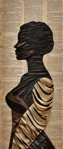 woman silhouette,lady justice,women's novels,paper art,fashion illustration,woman of straw,art deco woman,woman sculpture,book pages,african art,spiral book,woman thinking,justitia,women silhouettes,the girl studies press,sci fiction illustration,woodtype,silhouette art,african woman,book illustration,Photography,General,Natural