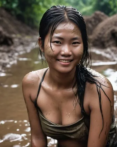 cambodiana,vietnamese woman,mudbath,mongolian girl,veysian,cambodians,wateraid,laotian,amazonian,huaorani,girl on the river,yanomami,cambodian,masakayan,wet girl,siberut,mud village,asian woman,laotians,mudlark,Photography,General,Realistic