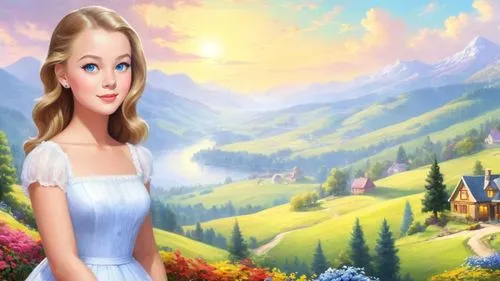 dorthy,cendrillon,princess sofia,white rose snow queen,eilonwy,fairy tale character