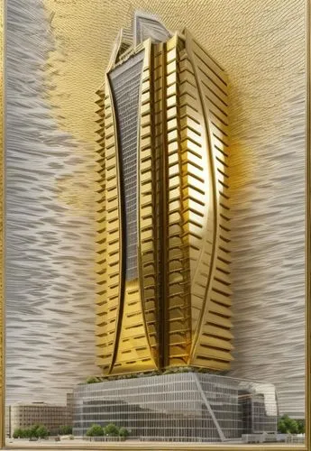 make is gold shield,the golden building is a unique place to be pographed,largest hotel in dubai,lusail,tallest hotel dubai,vdara,dubia,the energy tower,Common,Common,Natural