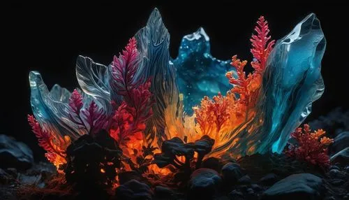 lava,lava flow,volcanic,elemental,magma,eruptive,gerlitz glacier,mineral,chasm,volcanos,crystals,eruption,ice formations,volcanism,clavulina,erupting,erupt,crystalize,hydrothermal,volcanic eruption,Photography,Artistic Photography,Artistic Photography 02