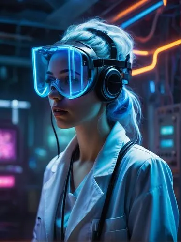 cyber glasses,cyberpunk,sci fi surgery room,neon human resources,vr headset,female doctor,futuristic,elektroniki,operator,engineer,vr,female nurse,women in technology,cyber,virtual reality headset,sci fiction illustration,scientist,electro,tracer,lab,Art,Classical Oil Painting,Classical Oil Painting 15