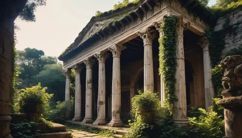 temple of diana,greek temple,roman temple,doric columns,peristyle,panagora,roman columns,roman ruins,ephesus,pillars,colonnades,paestum,roman ancient,colonnaded,walhalla,artemis temple,ancient rome,columns,classical antiquity,marble palace,Photography,Black and white photography,Black and White Photography 10