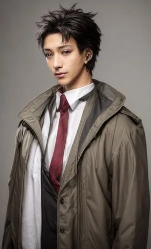 cosplay image,male character,kai,cosplayer,korean drama,overcoat,main character,suit actor,detective,guk,white-collar worker,jin deui,yukio,anime japanese clothing,ren,television character,portrait ba