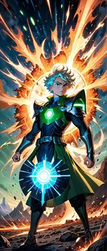 cleanup,koichi,aegon,ganthet,nissa,croix,Anime,Anime,Cartoon