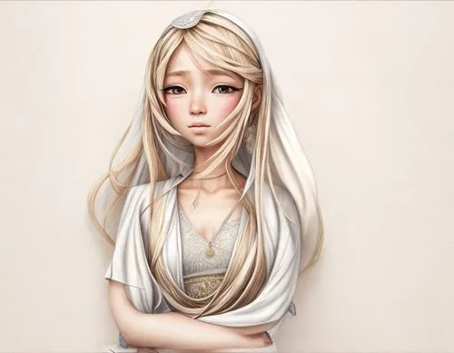 sheherazade,lotus art drawing,blond girl,blonde girl,elven,portrait background,oriental longhair,white lady,fantasy portrait,girl portrait,rapunzel,blonde woman,girl drawing,long blonde hair,jessamine