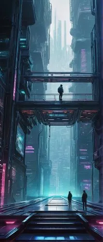 cybercity,cyberpunk,futuristic landscape,cyberworld,cybertown,cyberia,bladerunner,scifi,shadowrun,cyberport,neuromancer,cyberscene,arcology,futuristic,sci - fi,arktika,sentinels,dystopian,metropolis,sci fi,Illustration,Retro,Retro 24