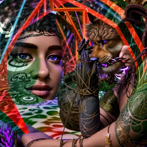 shamanic,shamanism,neon carnival brasil,tribal masks,brazil carnival,carnival,masquerade,the festival of colors,mystikfaces,mardi gras,burning man,digiart,multicolor faces,faery,prismatic,psychedelic art,day of the dead frame,metaverse,cyberspace,faerie