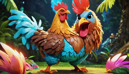 cockerel,rooster,chicken bird,phoenix rooster,landfowl,vintage rooster,chicken,chicken 65,roosters,the chicken,dodo,feathered race,yellow chicken,hen,chicken run,polish chicken,fowl,bantam,griffon bruxellois,meleagris gallopavo,Conceptual Art,Fantasy,Fantasy 26