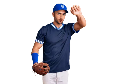 Muscular man, HD pitcher, dynamic pose, throwing motion, strong facial expression, sweaty skin, athletic wear, baseball uniform, sports equipment, glove on left hand, ball in right hand, intense gaze,