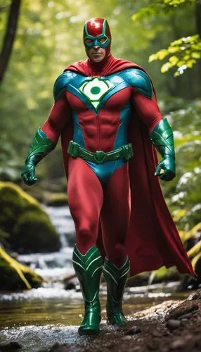 red super hero,super hero,superhero,superhero background,green lantern,super man,figure of justice,world digital painting,magneto-optical disk,digital compositing,marvel of peru,comic hero,lantern bat,superman,steel man,3d man,magneto-optical drive,red green,red and green,forest man,Photography,General,Cinematic