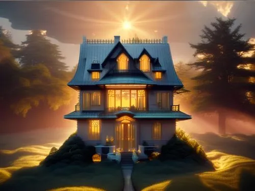 house silhouette,witch's house,fairy tale castle,witch house,house in the forest,fairy house,little house,miniature house,lonely house,fairytale castle,victorian house,beautiful home,wooden house,hall