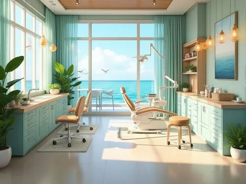 beauty room,hairdressing salon,doctor's room,barber beauty shop,treatment room,beauty salon,therapy room,aestheticians,health spa,esthetician,periodontist,aqua studio,salon,aesthetician,thalassotherapy,dermatologist,luxury bathroom,3d rendering,examination room,consulting room,Photography,General,Realistic