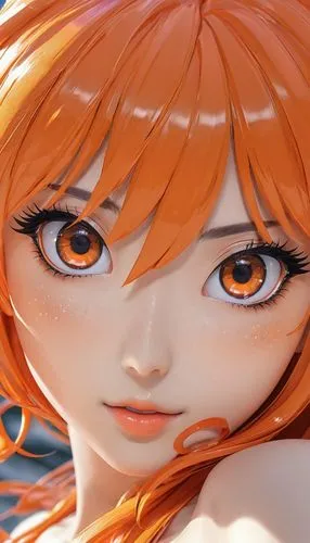 nami,orange,orange blossom,orange eyes,hinata,anime 3d,orange color,asuka langley soryu,tangerine,fresh orange,citrus,clementine,orange half,oranges,orange petals,nemo,bright orange,oranges half,half orange,valencia orange,Illustration,Japanese style,Japanese Style 04