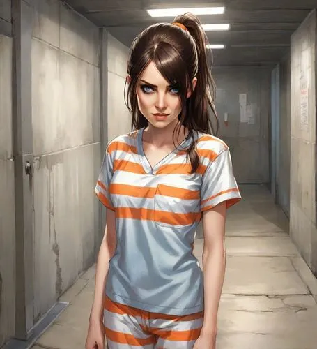 croft,detention,prisoner,chainlink,pajamas,prison,lori,mikuru asahina,tied up,female nurse,eleven,overalls,nurse uniform,the girl's face,nora,ammo,clementine,pjs,lis,handcuffed,Digital Art,Comic