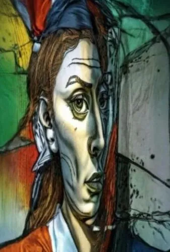 glass painting,paschke,spinetta,beilinson,ocasek,blasetti,gaudier,mousseau,jawlensky,hillel,bourriaud,colquhoun,momus,leger,marceau,fauconnier,lychner,bakshi,hundertwasser,gysin