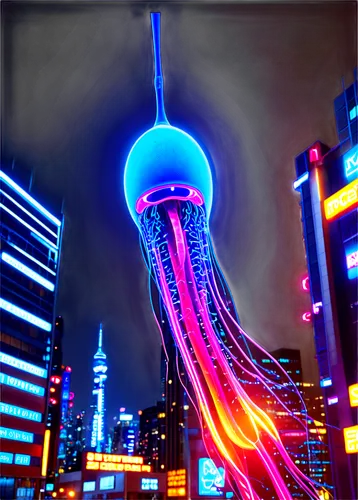 electric tower,futuristic landscape,neon sign,tv tower,cellular tower,shanghai,tianjin,fantasy city,colorful city,chongqing,wuhan''s virus,skycraper,television tower,futuristic architecture,zhengzhou,urban towers,shenyang,baku eye,sky city,pudong,Conceptual Art,Sci-Fi,Sci-Fi 26