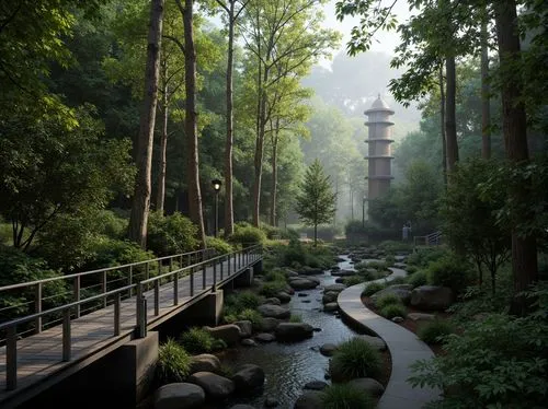 bamboo forest,riverwood,yavin,mingshan,hanging bridge,forest landscape,cartoon forest,nantahala,japanese garden,nantou,greenforest,riverwoods,jiangyan,rivendell,jiangzhou,tiergarten,zhangjiajie,biopolis,riftwar,japan garden