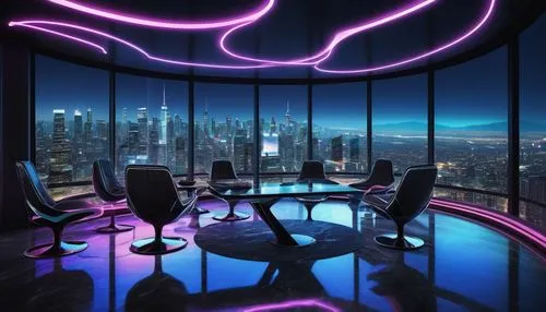 boardroom,conference room,board room,blur office background,meeting room,sky space concept,neon human resources,megacorporation,ufo interior,3d background,skyloft,sky apartment,modern office,conference table,futuristic landscape,skydeck,cybercity,boardrooms,smartsuite,rotana,Illustration,Realistic Fantasy,Realistic Fantasy 29