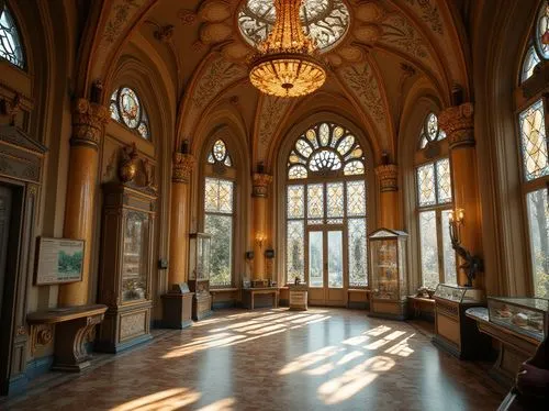 pinacoteca,entrance hall,foyer,royal interior,mirogoj,musée d'orsay,certosa di pavia,uffizi,kunsthistorisches museum,louvre,haydarov,certosa,musei,villa cortine palace,llotja,dunrobin castle,hall,rudolfinum,enfilade,dolmabahce,Photography,General,Realistic