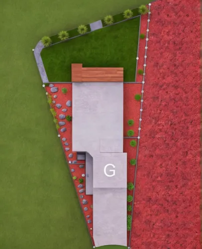 vault (gymnastics),helipad,garden elevation,mini golf course,artificial grass,flagpole,climbing garden,grass roof,g,halfpipe,hospital landing pad,golf lawn,flat roof,turf roof,playground slide,grave arrangement,mini-golf,artificial turf,golf hole,amphitheatre