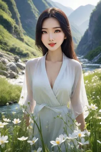 xiaoqing,huayi,ao dai,flower background,nature background,koreana,landscape background,xiaojie,diaochan,xuebing,joy,kim,yangmei,spring background,yifei,yingjie,chuseok,lily water,innisfree,soju,Photography,Commercial