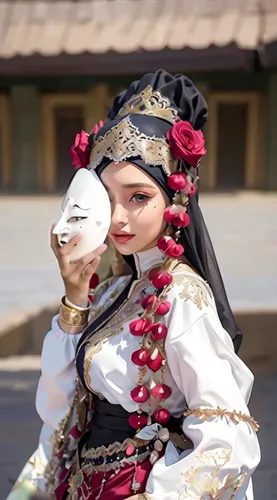 asian costume,traditional costume,folk costume,inner mongolian beauty,folk costumes,peking opera,taiwanese opera,xinjiang,turpan,japanese doll,oriental princess,ethnic dancer,oriental girl,female doll,costume festival,ancient costume,shuanghuan noble,mulan,in xinjiang,yunnan