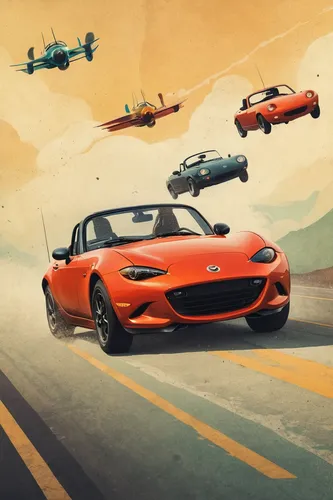 mazda mx-5,miata,bmw z8,sports car racing,jaguar e-type,bmw z4,z4,super cars,car race,alfa romeo spider,mazda rx-7,car racing,fast cars,bmw m roadster,etype,muscle car cartoon,honda s2000,3d car wallpaper,1000miglia,fiat 124 sport spider,Conceptual Art,Daily,Daily 20