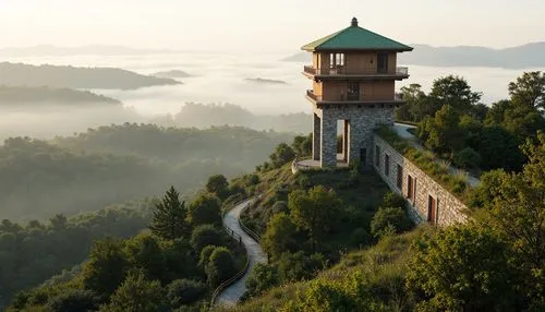 lookout tower,observation tower,watch tower,fire tower,watchtower,wudang,uetliberg,watchtowers,seelturm,couloumbis,kadoorie,battlement,the observation deck,kofun,observation deck,summit castle,water tower,leanderturm,ore mountains,wasserkuppe