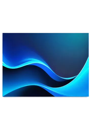 Blue gradient background, abstract wave pattern, shiny metallic texture, 3D futuristic design, high-gloss finish, bright vibrant blue color, subtle sparkle effect, panoramic view, wide-angle shot, sha