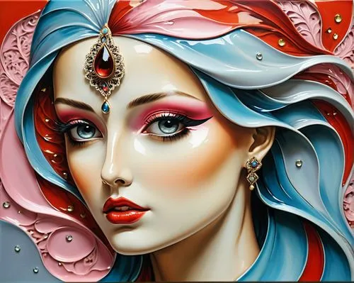 viveros,bodypainting,body painting,glass painting,airbrush,art deco woman,Photography,General,Realistic