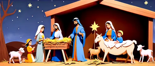 the manger,christmas crib figures,nativity,nativity scene,nativity of jesus,birth of christ,christmas manger,nativity of christ,birth of jesus,natividad,the star of bethlehem,the occasion of christmas,the first sunday of advent,the second sunday of advent,first advent,nativity village,fourth advent,the third sunday of advent,second advent,third advent,Illustration,Japanese style,Japanese Style 07