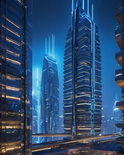 dubai marina,cybercity,dubai,coruscant,cyberport,mubadala,ctbuh,futuristic architecture,dubia,megacorporations,dubay,futuristic landscape,metropolis,cybertown,tallest hotel dubai,megacorporation,coruscating,urban towers,capcities,skyscrapers,Illustration,American Style,American Style 04