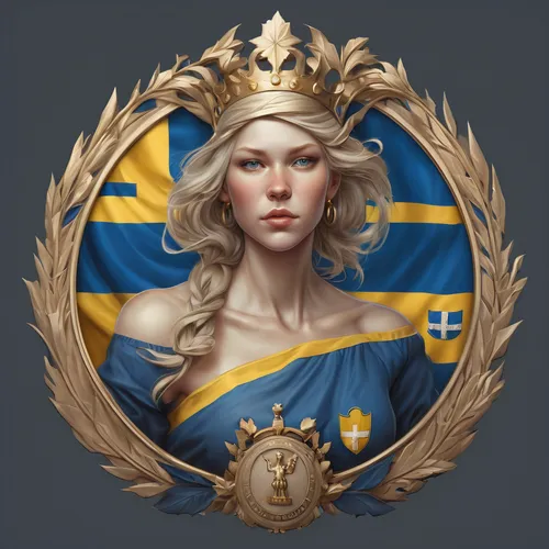 swedish crown,heraldic,zodiac sign libra,crown icons,nordic,laurel wreath,steam icon,fairy tale icons,kr badge,heraldic shield,zodiac sign gemini,custom portrait,nautical banner,medusa,eufiliya,libra,zodiac sign leo,sweden,heraldry,minerva,Conceptual Art,Fantasy,Fantasy 01