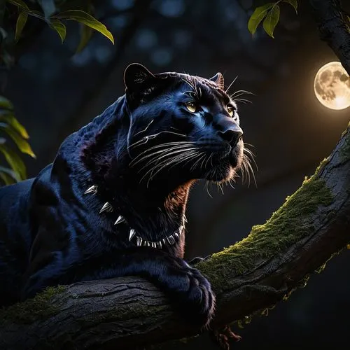 tigerstar,panthera,blue tiger,felidae,bagheera,bluestar,panther,moonlit night,thunderclan,wild cat,jellicle,melanism,moonan,gepard,moonlit,nightstar,world digital painting,black cat,riverclan,jayfeather,Photography,General,Natural