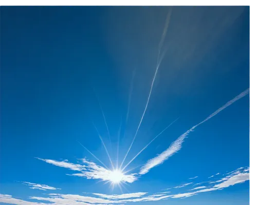 contrail,sunburst background,contrails,skywriter,condensation trail,sunbow,skylighted,lens flare,sundogs,cirrus,skydrive,god rays,celestial phenomenon,skyguide,scie,sky,noctilucent,ice fog halo,sun rays,bright sun,Illustration,Paper based,Paper Based 05