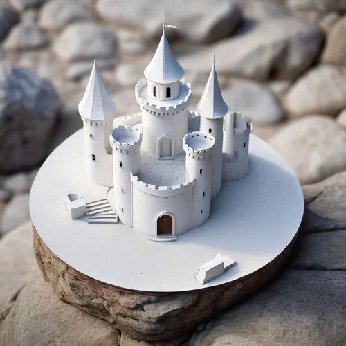 3d model,paper art,sand castle,scale model,fairy tale castle,3d modeling,3d fantasy,miniature figures,3d render,miniature house,3d rendering,white tower,medieval castle,sand sculptures,fairytale castle,crown render,medieval architecture,diorama,3d mockup,fairy house,Photography,Documentary Photography,Documentary Photography 04