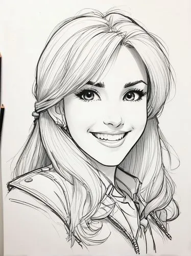 janna,jaina,malon,elise,triss,rafaela,aerith,karin,seregil,zarina,ann,caricaturist,katara,marzia,namorita,clarisse,princess anna,diana,shanna,lineart,Illustration,Black and White,Black and White 08