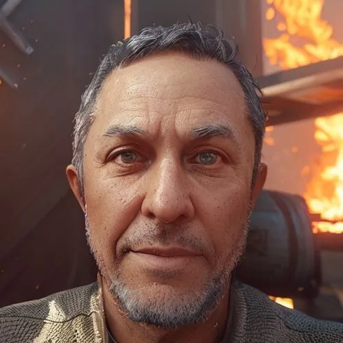 old man, fire in background,the face of god,man portraits,lokportrait,head shot,fire eyes,ivan-tea,vendor,the eyes of god,male character,dad,portait,fire master,natural cosmetic,chief cook,francisco,f