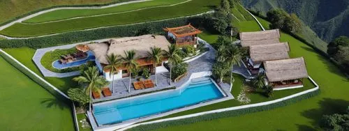 3d rendering,hacienda,private estate,casabella,holiday villa,ladera,rice terrace,villa,villas,terraces,resort,rc model,bendemeer estates,renders,tumulus,residencial,pool house,escher village,render,agritubel,Photography,General,Realistic