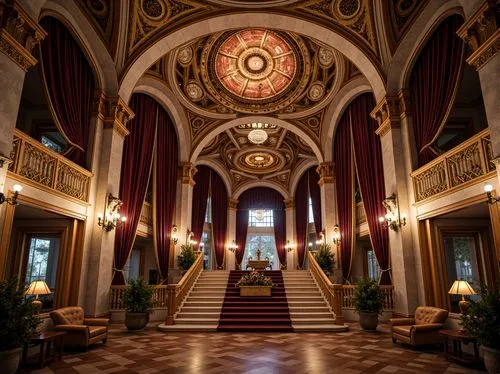 entrance hall,hermitage,hallway,royal interior,crown palace,cochere,europe palace,folketinget,the royal palace,bonsecours,corridor,athenaeum,peterhof palace,grand master's palace,ornate room,potsdam,foyer,residenz,royal palace,hall of nations