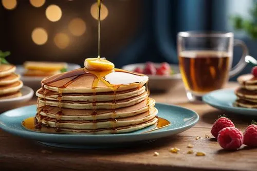 juicy pancakes,plate of pancakes,pancakes,bottle pancakes,food photography,hotcakes,Photography,General,Commercial