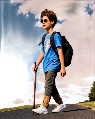 children's background,backpacker,boys fashion,photoshop manipulation,i walk,hiking equipment,hiker,to walk,digital compositing,travel insurance,back-to-school,image manipulation,image editing,trampolining--equipment and supplies,kid hero,outdoor recreation,school starts,walk with the children,summer clip art,online path travel,Illustration,Black and White,Black and White 28