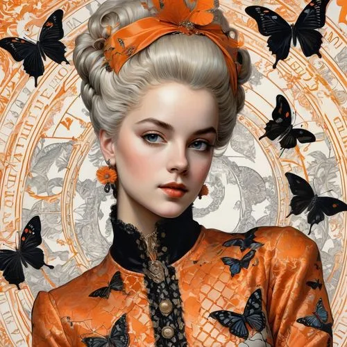 vanderhorst,orange butterfly,orange,amidala,orange blossom,viveros,Photography,Fashion Photography,Fashion Photography 03